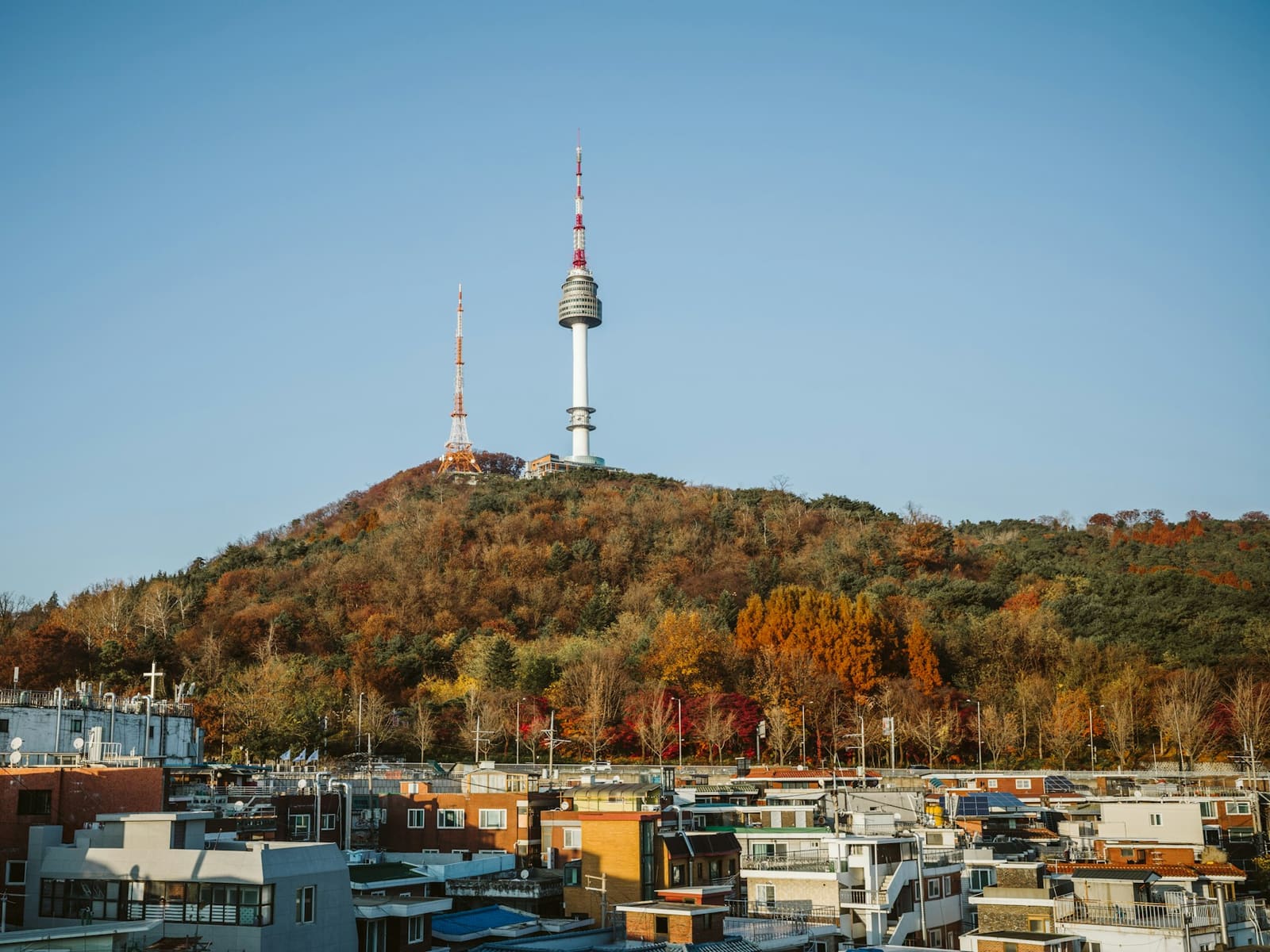 남산 방향 주변 풍경 (참고 이미지)